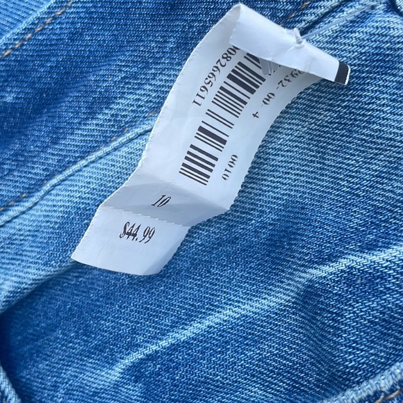 NWT Old Navy Slouchy Straight Darla Jean Distressed Relaxed Fit Shorts NEW - Picture 4 of 8